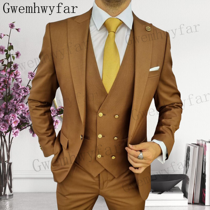 Gwenhwyfar Groomsmen Peaked La - Men Formal Wear With Blazer recension och pris