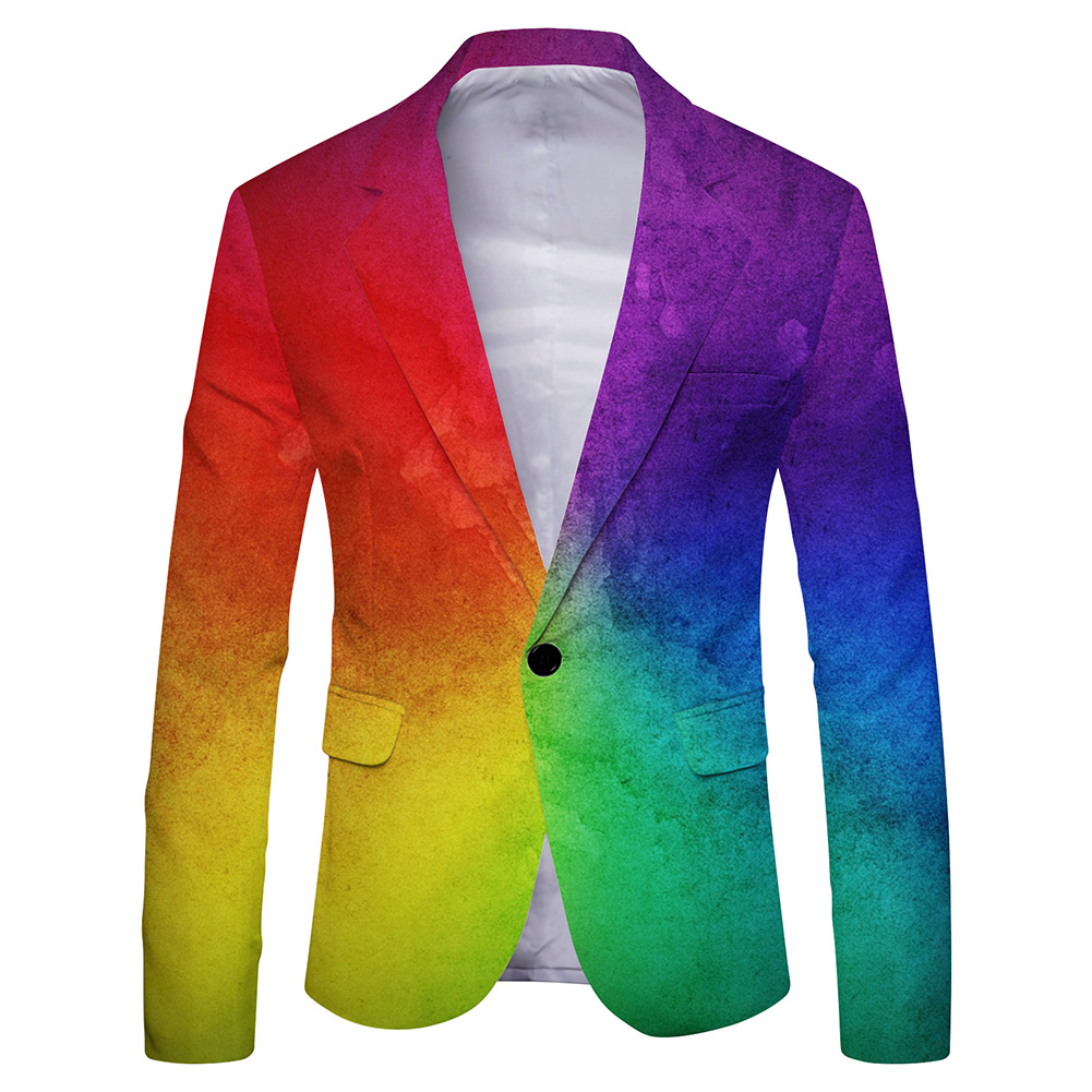 Men\'s Fashionable Printed Bla - Mens Formal Look recension och pris