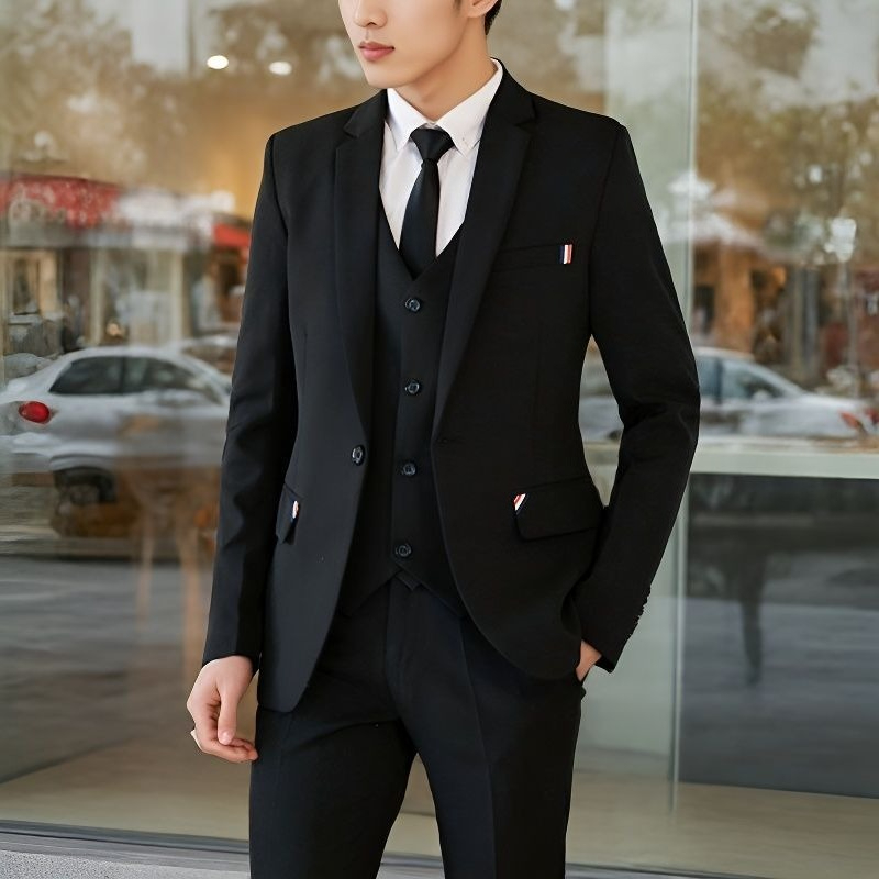 Men's 2 Piece Slim Fit Suit Ko - Men Formal Wear With Blazer recension och pris