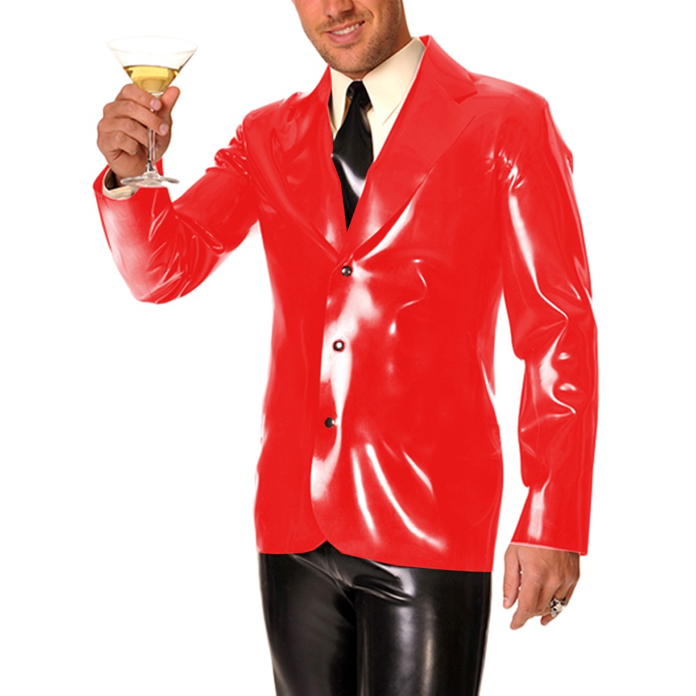 Men's Long Sleeve Vinyl PVC Le - Mens Formal Look recension och pris