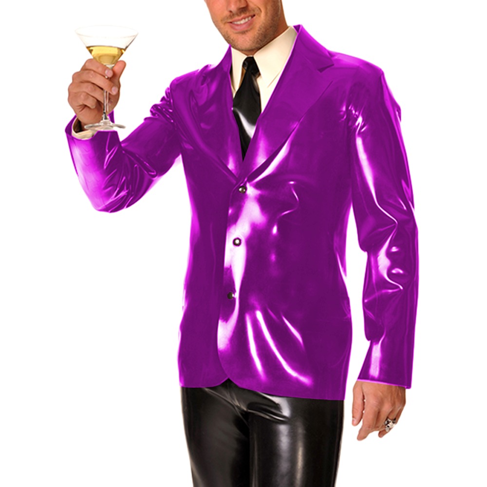 Men's Long Sleeve Vinyl PVC Le - Mens Formal Look recension och pris