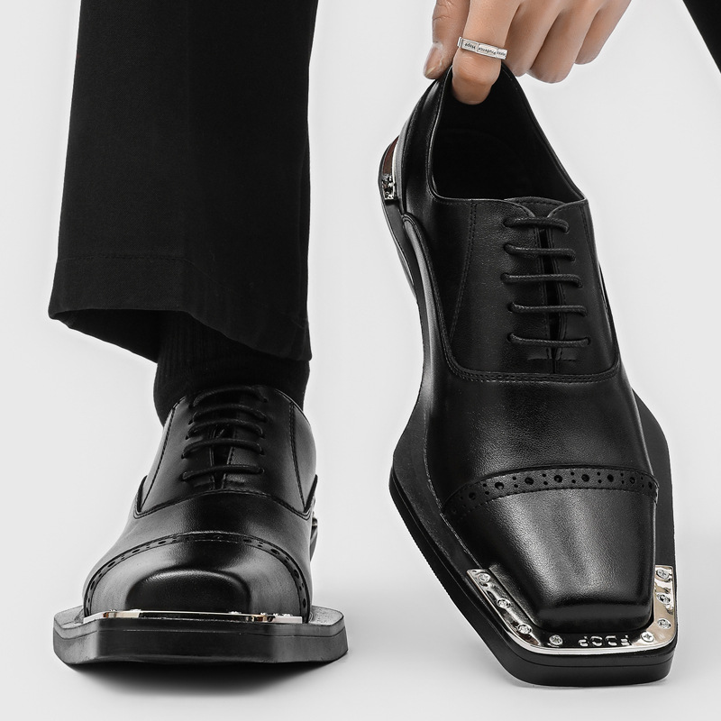 Men's leather shoes - British  - Mens Formal Look recension och pris