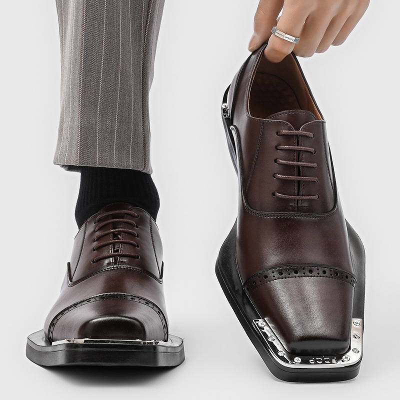 Men's leather shoes - British  - Mens Formal Look recension och pris