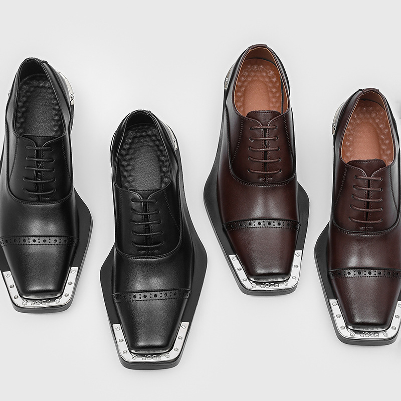Men's leather shoes - British  - Mens Formal Look recension och pris