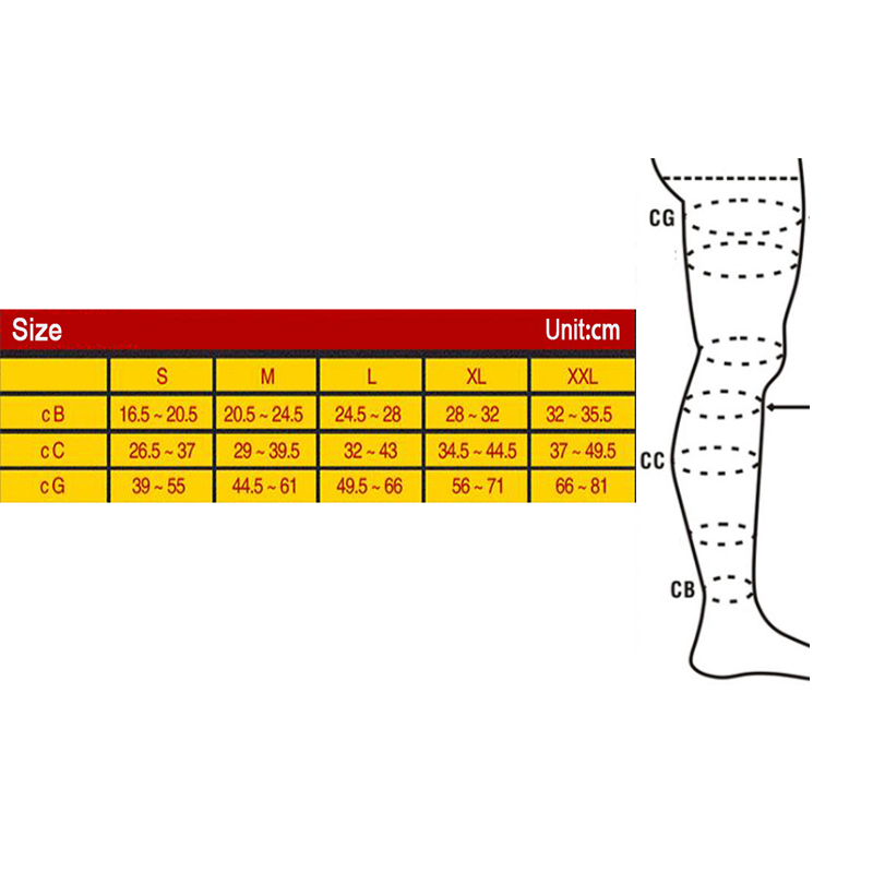 S-XL Compression Stockings Str - Sock Garter Men recension och pris