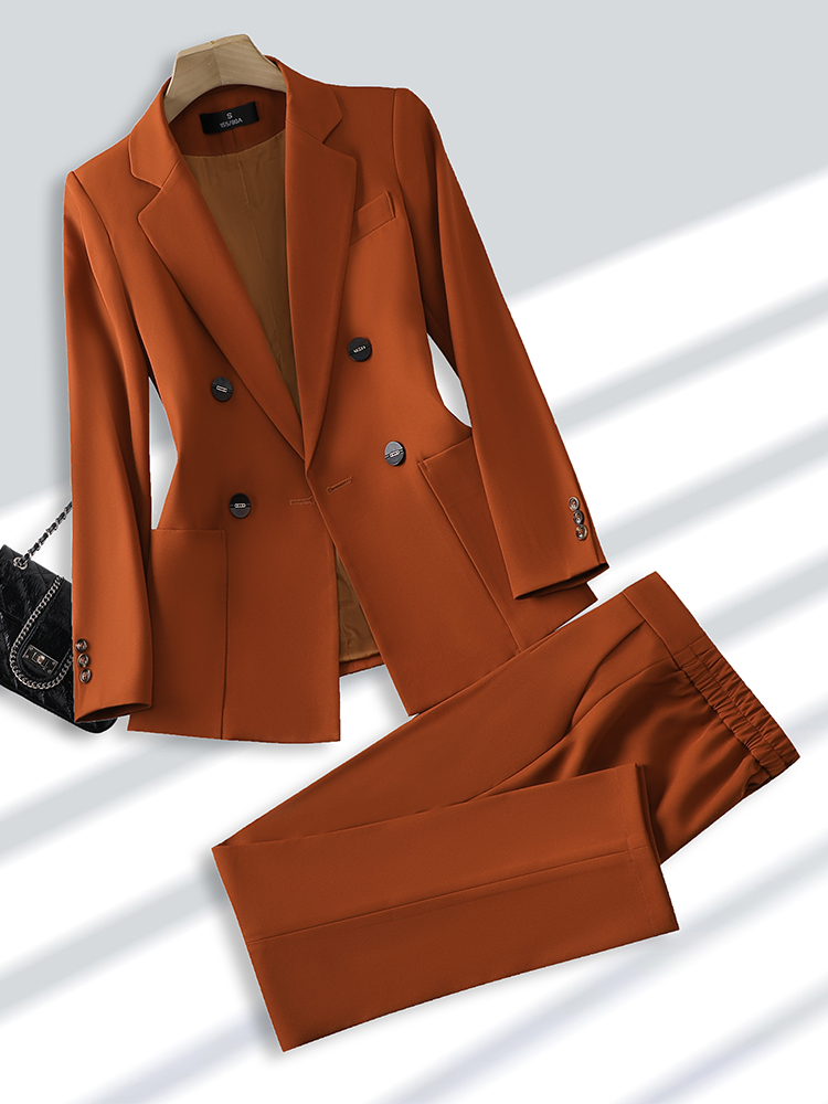 Fashion Ladies Pant Suit Forma - Men Formal Wear With Blazer recension och pris