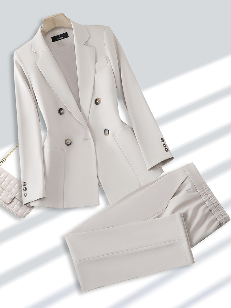Fashion Ladies Pant Suit Forma - Men Formal Wear With Blazer recension och pris