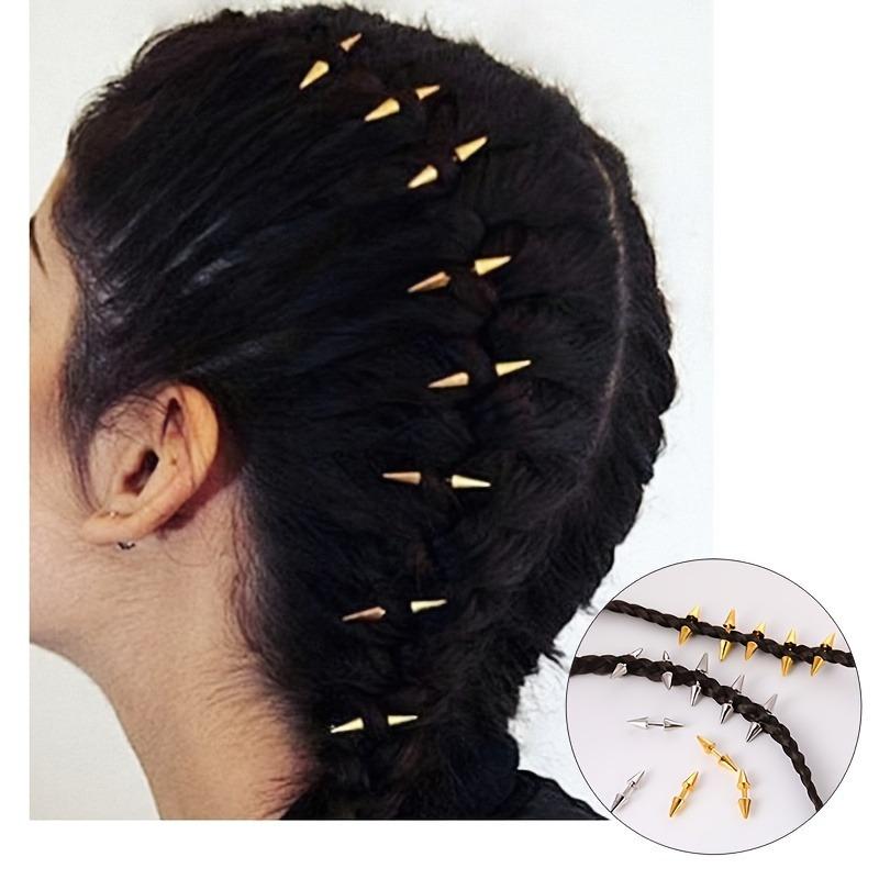 5pcs Set Spiked Hair Clips Pun - Tie Bar Clip recension och pris