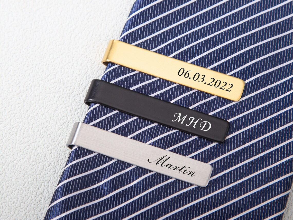 Personalized Custom Name Tie C - Tie Bar Clip recension och pris