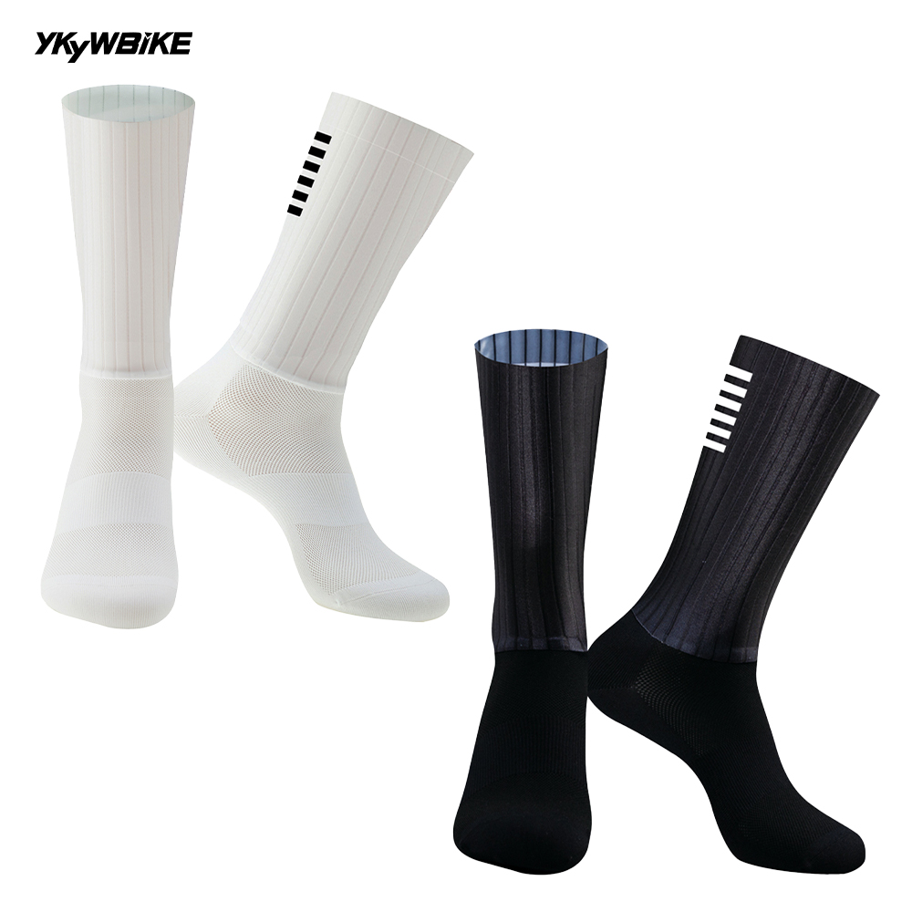 YKYW Black White Anti Slip Sil - Sock Garter Men recension och pris