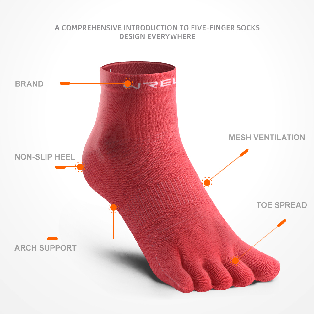WRELS COOLMAX Five-finger Outd - Sock Garter Men recension och pris