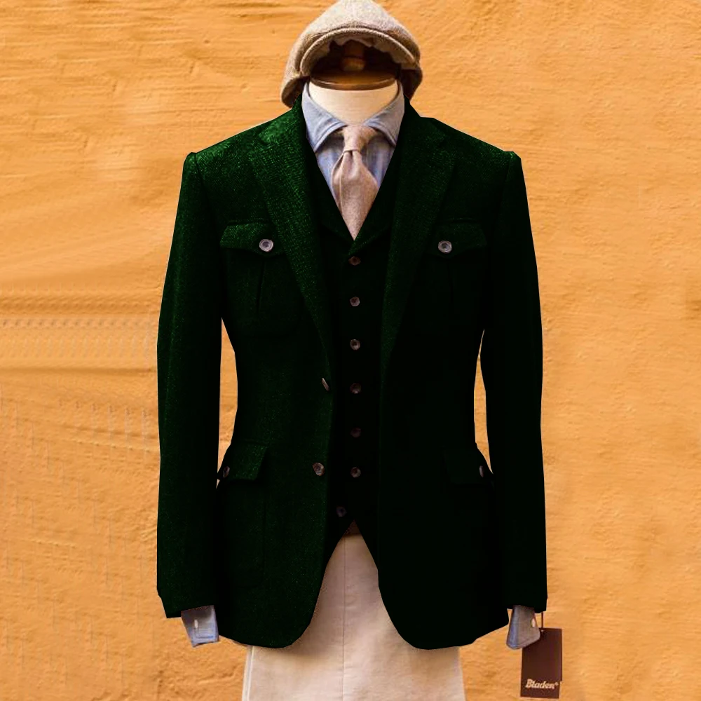 Men's Suit Herringbone Formal  - Mens Formal Look recension och pris