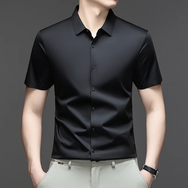 Mens Formal Casual Shirt Short - Mens Formal Look recension och pris