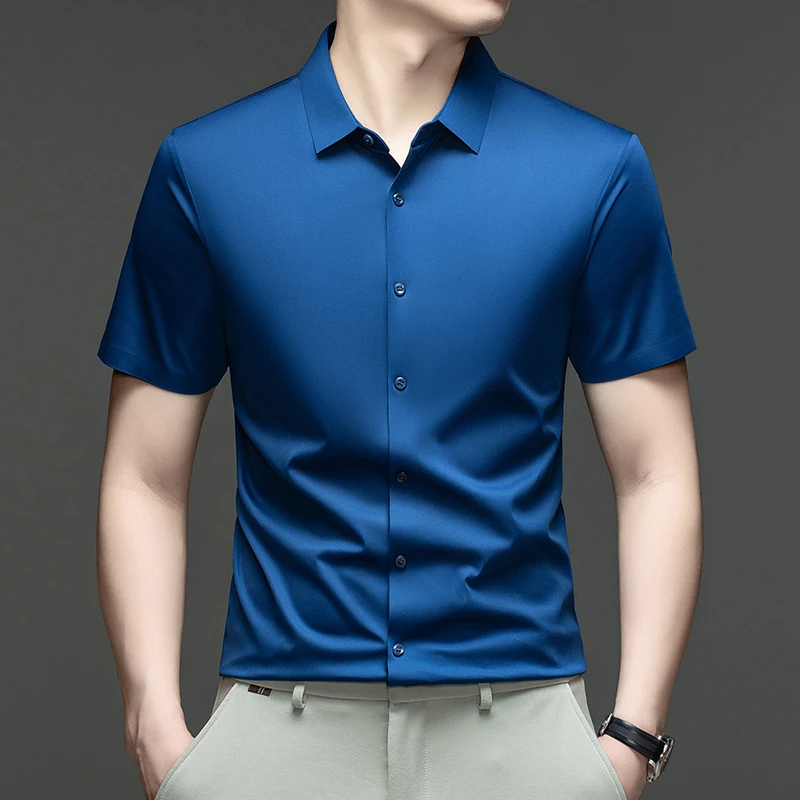 Mens Formal Casual Shirt Short - Mens Formal Look recension och pris